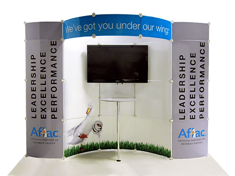 Lite Modular 10' Inline Exhibit LM-10F - Backwall / Inline Display