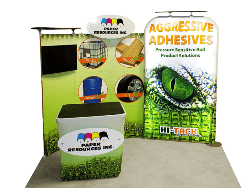 Lite Modular 10' Inline Exhibit LM-10Q - Backwall / Inline Display