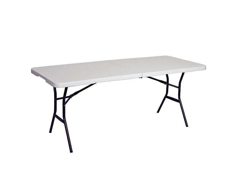 Folding Table 6' with Carry Handle - Booth Accessory