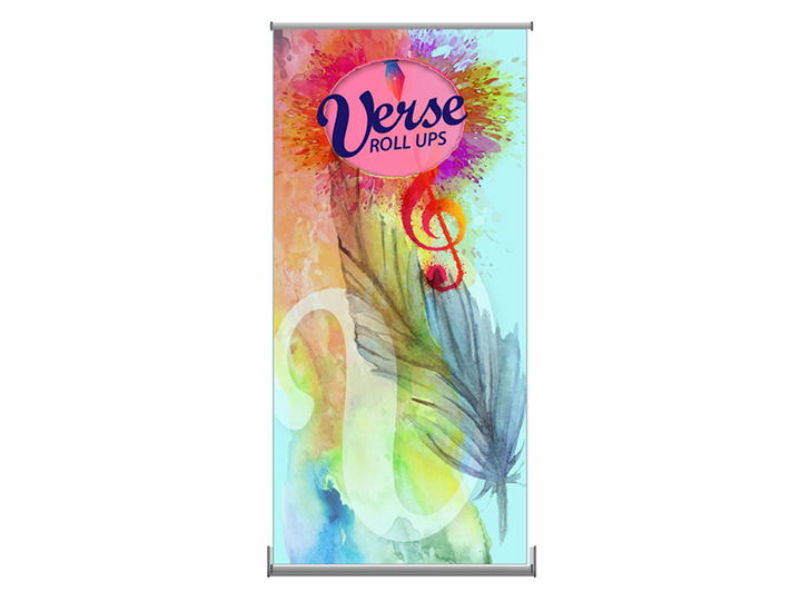 Verse-1 Rollup 39x83 Banner Stand – Single Sided - Banner Stand