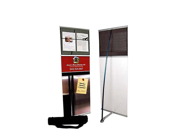 Concierge Banner Stand Brochure Holder - 1 Unit - Banner Stand