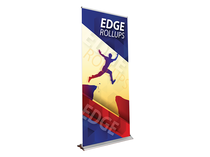 Edge Rollup 36" x 83" Retractable Banner Stand Display for Trade Shows - ExpoTrade Exhibits