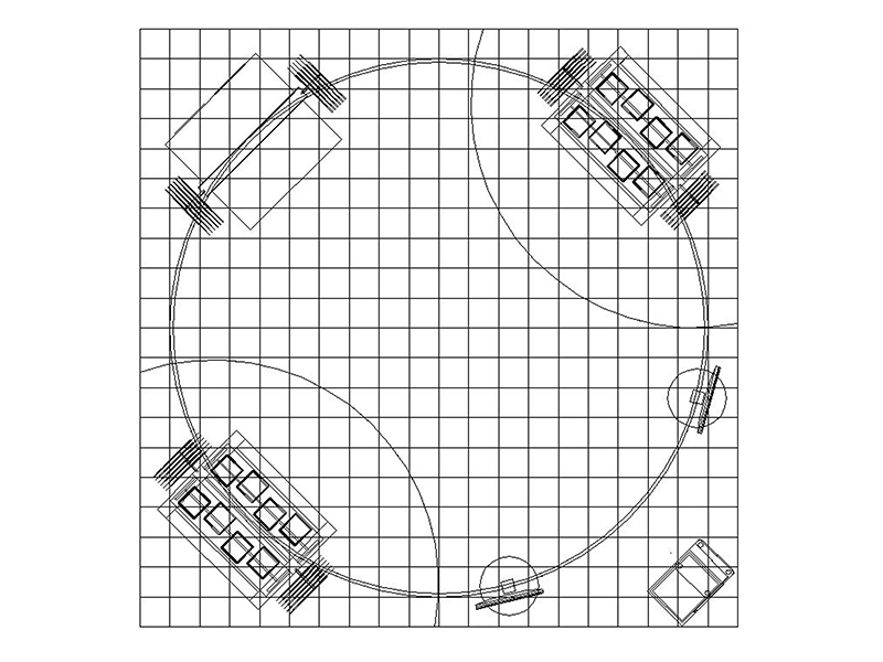 eSmart Hybrid Island Exhibit 20 x 20 - KIT ECO-4093