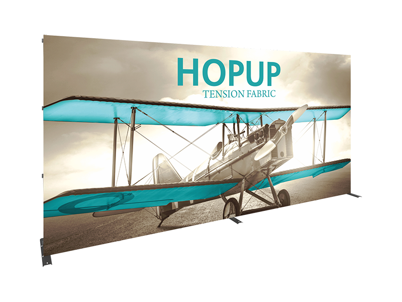 Hop-Up 15' FRONT Graphic Display - Straight 6x3 - Backwall / Inline Display