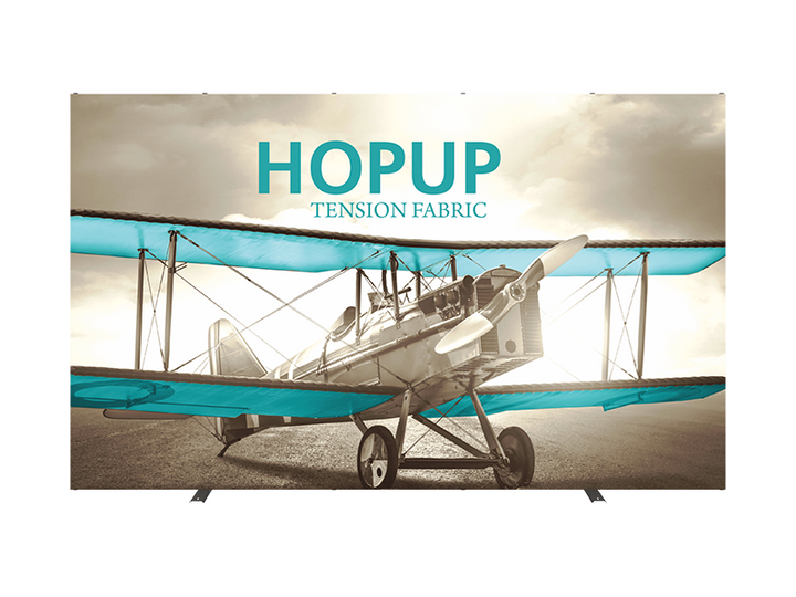 Hop-Up 15' FRONT Graphic Display - Straight 6x3 - Backwall / Inline Display