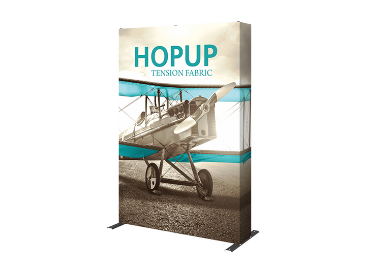 Hop-Up 6' FULL Graphic Display - Straight 2x3 - Backwall / Inline Display