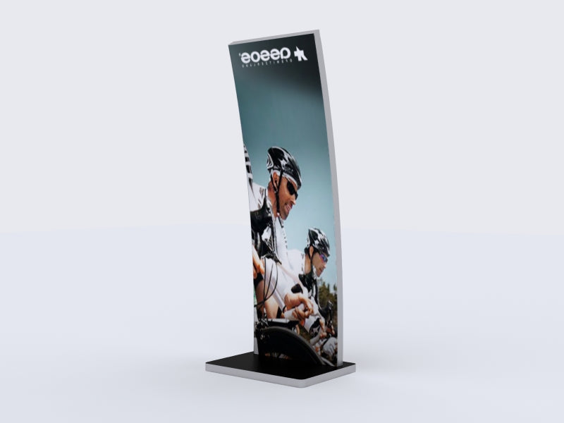 Tablet Kiosk Lightbox Display Stand - iPad / Android MOD-1363 (20x64)