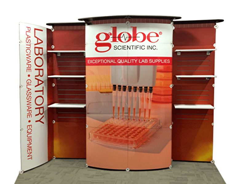 Lite Modular 10' Inline Exhibit LM-10N - Backwall / Inline Display