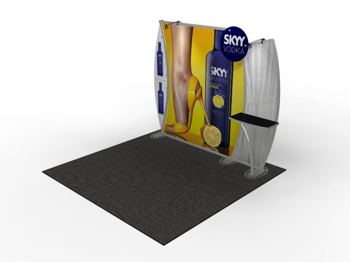 Magellan Hybrid 10' Inline Exhibit - KIT VK-1085 - Backwall / Inline Display