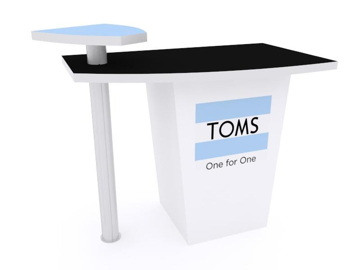 Reception Counter - LTK-1115 - Booth Accessory