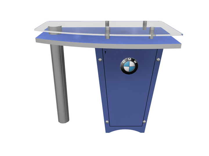 Reception Counter - LTK-1141 - Booth Accessory