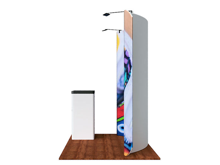 Signature 10' Single-Panel Display Kit Curved