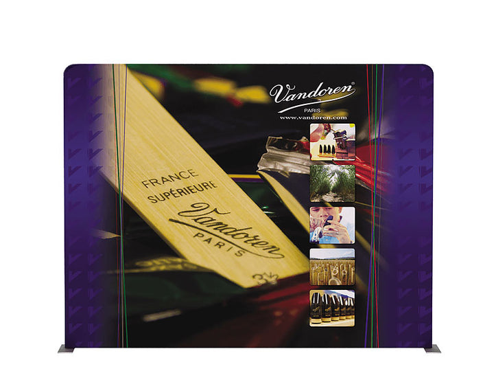 Signature 10' Straight Backwall Display