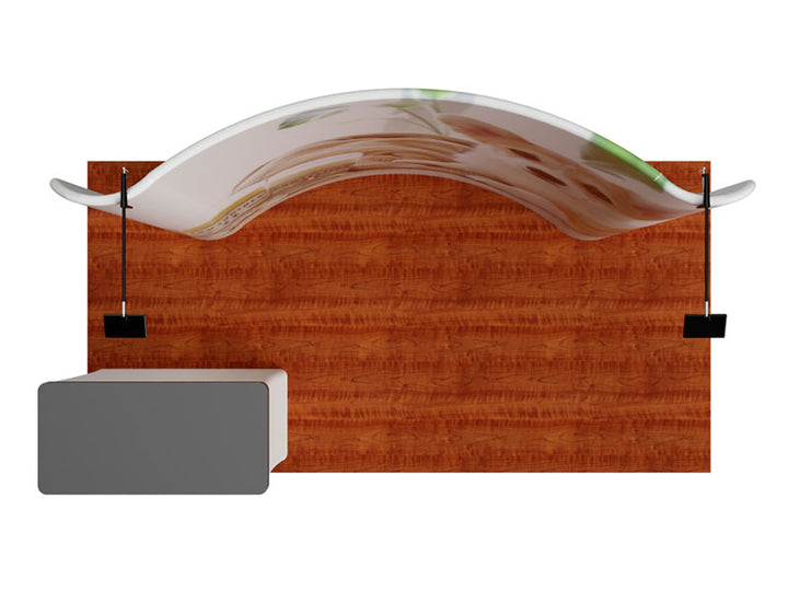 Signature 8' Single-Panel Display Kit Curved - Backwall / Inline Display